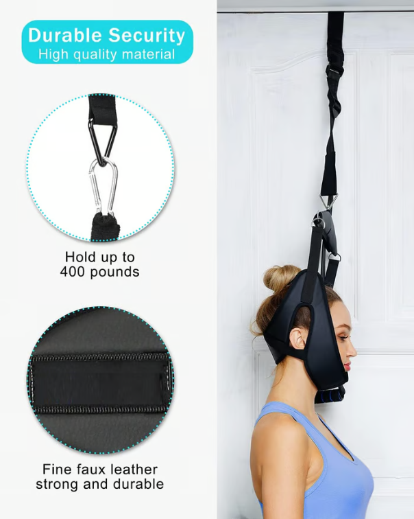 💡Ανακούφιση από τον πόνο στον αυχένα/τη μέση/την πλάτη οποιαδήποτε στιγμή, οπουδήποτε – Η απόλυτη φορητή συσκευή αυχενικής έλξης